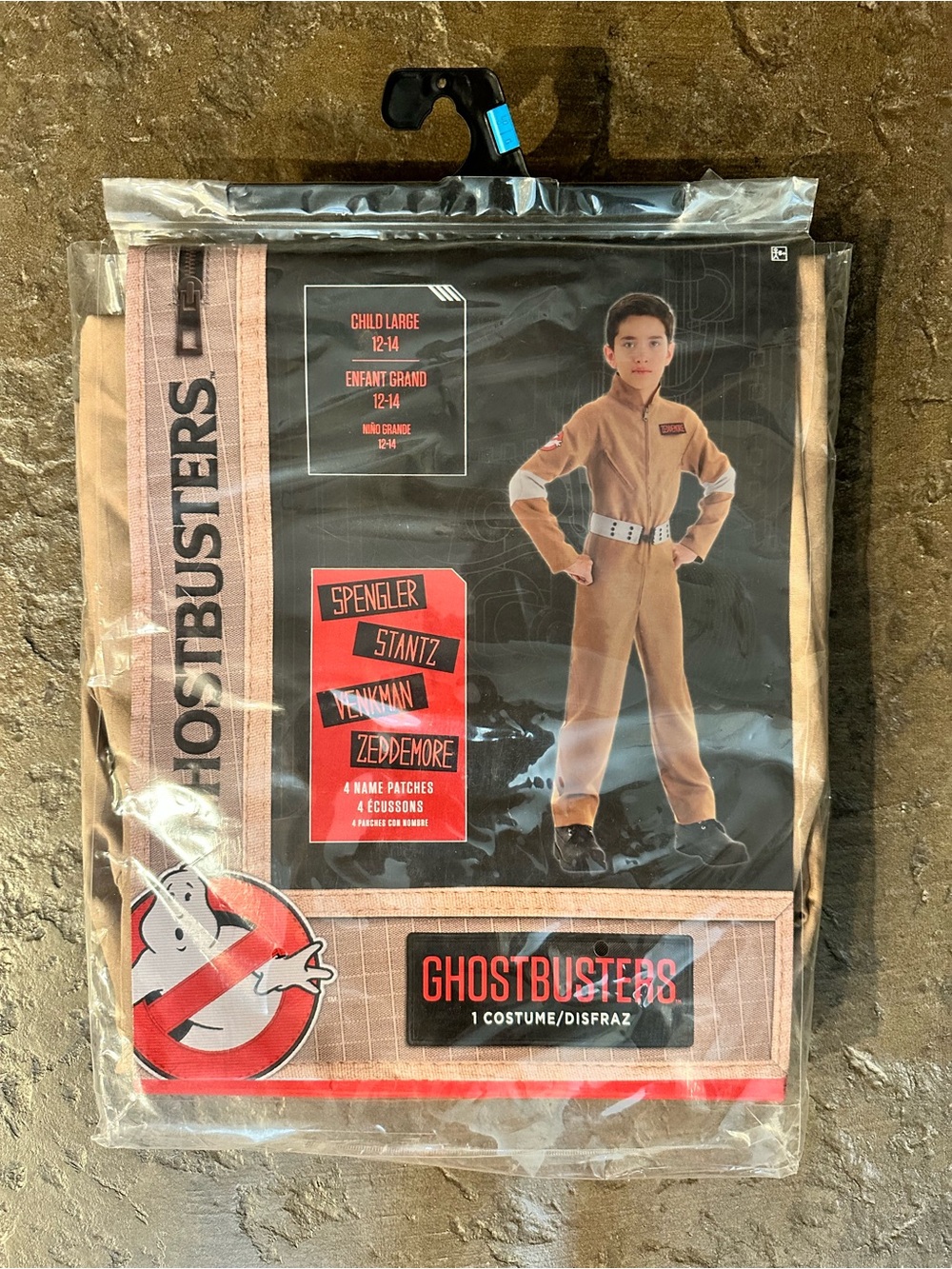 Kids Tan Jumpsuit Costume by - Child Large